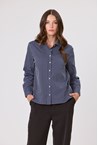 BRAVO STRIPE SHIRT - navy strip